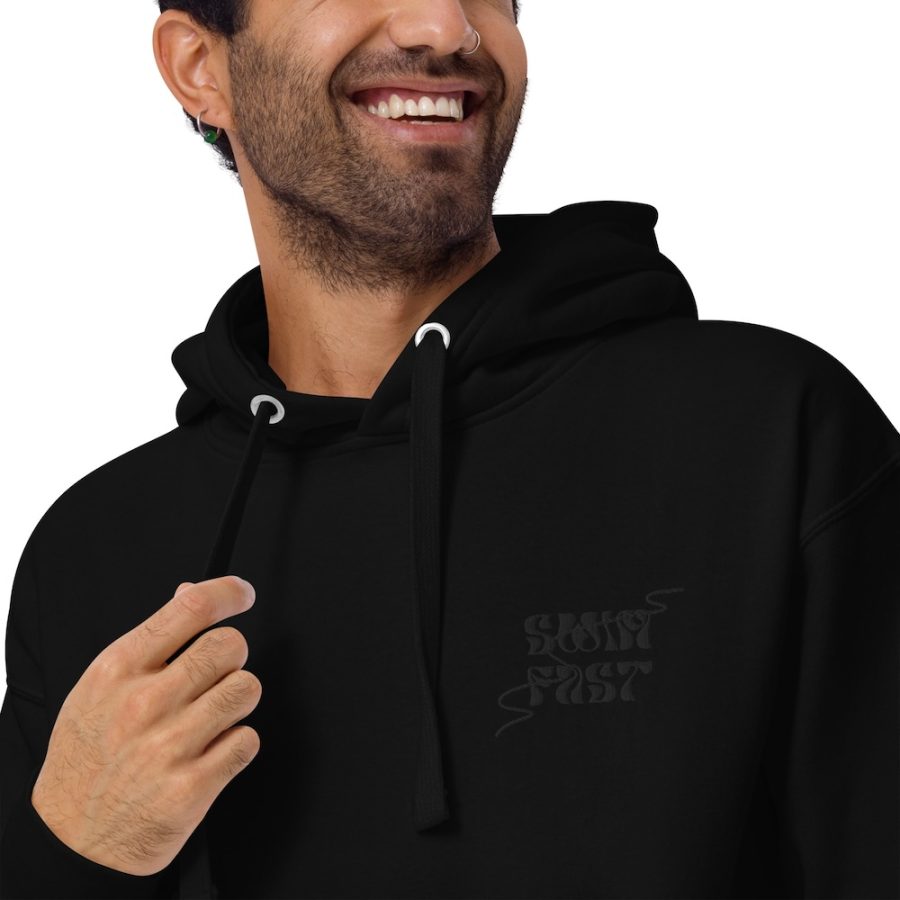 Men's - Embroidery Swim Fast (black edition) - Image 2